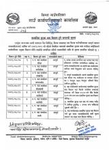 सामाजिक सुरक्षा भत्ता बितरण हुने सम्बन्धी सुचना ।