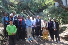 सिम्ता गाउँपालिका र स्याक नेपाल सुर्खेतको एकीकृत जलस्रोत व्यवस्थापन कार्यक्रम को साझेदारीमा  वडा न १ को घोरेटा खानेपानी तथा सरसफाइ आयोजना को उद्धघाटन गरिएको छ गाउँपालिका उपाध्यक्ष गोमा शर्मा रेग्मी ,प्रमुख प्रशासकीय अधिकृत भलाराम पंगाली 